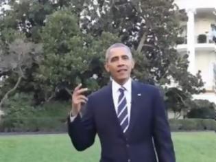 Φωτογραφία για Ο Ομπάμα μας ξεναγεί στην αυλή του - Η πρώτη ανάρτηση που έκανε στο Facebook