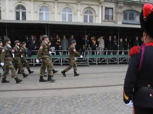 Φωτογραφία για Στην τελετή της Ημέρας των Παλαιμάχων στις Βρυξέλλες παρέστη ο Στρατηγός Κωστάρακος