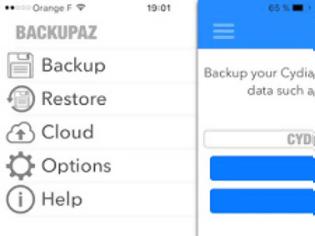 Φωτογραφία για BackupAZ 2 : Cydia tweak new v1.0 ($2.99)  ....και ξεχάστε το iTunes για τα αντίγραφα σας