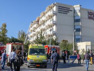 Φωτογραφία για Άσκηση εκκένωσης στο Πανεπιστημιακό Νοσοκομείο Ηρακλείου