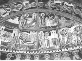 Φωτογραφία για 7464 - Οι τοιχογραφίες του παρεκκλησίου του «Ακαθίστου» στην Ιερά Μονή Διονυσίου Αγίου Όρους