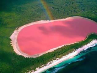 Φωτογραφία για Απίστευτο! Υπάρχει... ροζ λίμνη! Που βρίσκεται; [photos]