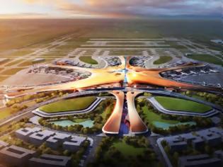Φωτογραφία για Το μεγαλύτερο αεροδρόμιο στον κόσμο ετοιμάζεται στο Πεκίνο!