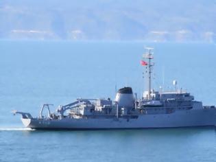 Φωτογραφία για ΤΟΥΡΚΙΚΗ ΠΡΟΚΛΗΣΗ ΣΤΟ ΑΙΓΑΙΟ: Το Τσεσμέ στον Αη Στράτη συνοδεία πολεμικών πλοίων