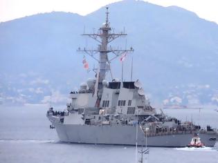 Φωτογραφία για USS Gonzalez - αναχώρηση απο το λιμάνι του Πειραιά
