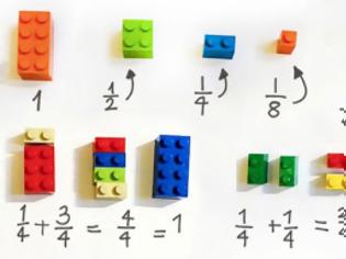 Φωτογραφία για Τους μαθαίνει μαθηματικά με... Lego