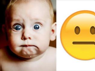 Φωτογραφία για Μωρά που μοιάζουν με Emojis!