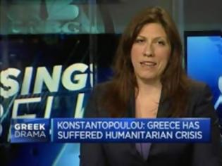 Φωτογραφία για Η Ζωή Κωνσταντοπούλου στο CNBC: Τι της είπαν και το αρνήθηκε κατηγορηματικά;