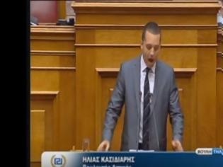 Φωτογραφία για Ηλίας Κασιδιάρης: “Η κυβέρνηση πατάει τους φτωχούς Έλληνες βιοπαλαιστές και το βράδυ γλεντάει στα μπουζούκια το ξεπούλημα της χώρας” [video]