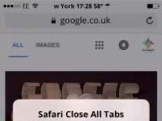 Φωτογραφία για Safari Close All Tabs : Cydia tweak new free