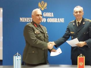 Φωτογραφία για Υπογραφή Προγράμματος Στρατιωτικής Συνεργασίας με το Μαυροβούνιο