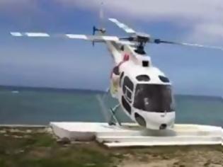 Φωτογραφία για ΒΙΝΤΕΟ: ΣΟΚ στον αέρα για έξι επιβάτες στα νησιά Φίτζι
