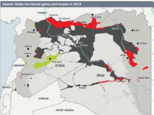 Φωτογραφία για Δείτε πόσο έδαφος έχασε και πόσο κέρδισε φέτος το ISIS