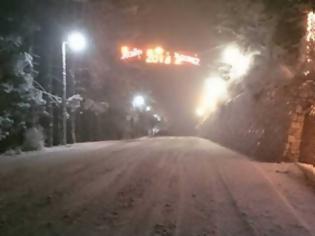 Φωτογραφία για Έντονη χιονόπτωση στα ορεινά των Τρικάλων και αισθητή πτώση της θερμοκρασίας στα πεδινά [video]