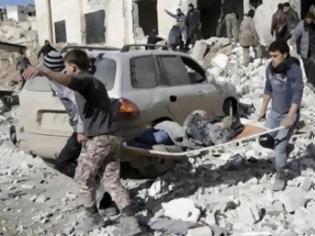 Φωτογραφία για Συρία: Δεκάδες νεκροί από ρωσικό πλήγμα σε πόλη που ελέγχουν αντάρτες