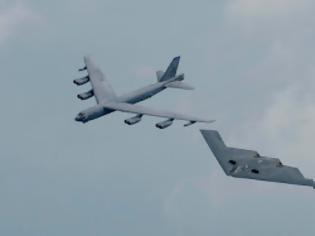 Φωτογραφία για B-52 έστειλαν οι ΗΠΑ στον εναέριο χώρο της Νότιας Κορέας