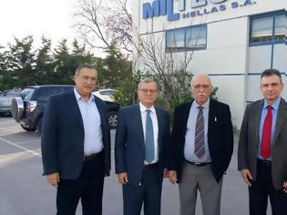 Φωτογραφία για Επίσκεψη ΑΝΥΕΘΑ Δημήτρη Βίτσα στις εγκαταστάσεις της Miltech Hellas S.A.