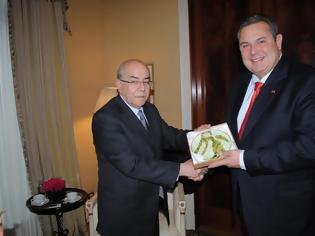 Φωτογραφία για Συνάντηση ΥΕΘΑ Πάνου Καμμένου με τον πρόεδρο της Βουλής των Αντιπροσώπων της Κυπριακής Δημοκρατίας Γιαννάκη Ομήρου