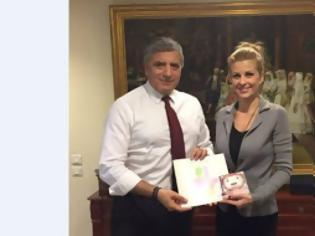 Φωτογραφία για Η Ελενα Ράπτη συναντήθηκε με τον πρόεδρο της ΚΕΔΕ Γεώργιο Πατούλη