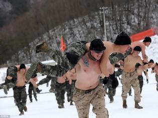 Φωτογραφία για Σε ακραίο κρύο οι στρατιωτικές ασκήσεις των Αμερικανικών και Νοτιοκορεατικών πεζοναυτών (Εικόνες και βίντεο)