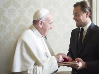 Φωτογραφία για Ντι Κάπριο και Πάπας μαζί κατά της κλιματικής αλλαγής
