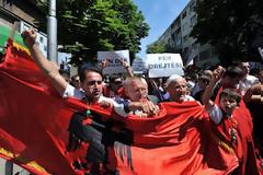 ΠΓΔΜ: Διαδηλώσεις Αλβανών για συλλήψεις ομοεθνών τους