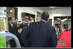 ΟΜΙΛΙΑ ΤΟΥ Κ. ΑΓΓΕΛΟΠΟΥΛΟΥ ΣΤΑ ΑΠΟΔΥΤΗΡΙΑ ΚΑΙ... ΟΛΥΜΠΙΑΚΟΣ! *ΒΙΝΤΕΟ*