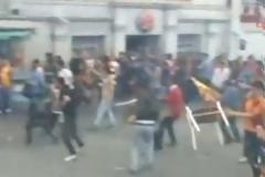 «Ξύλο της αρκούδας» με οπαδούς της Γαλατά(video)