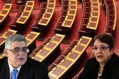Απέναντι τα γραφεία ΚΚΕ και Χρυσής Αυγής στη Βουλή