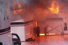 ΕΚΡΗΞΗ ΣΤΟ ΓΚΑΡΑΖ ΤΗΣ WILLIAMS (VIDEOS & PHOTOS)