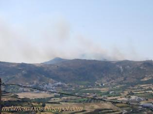 Φωτογραφία για Εκτός ελέγχου φωτιά στην Κορφή Ξύδη στη Νάξο