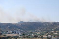 Μήνυμα αναγνώστη για τη φωτιά στη Νάξο