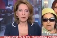 «Ντου» της Ελένης Λουκά στο κεντρικό δελτίο ειδήσεων του MEGA!