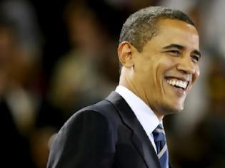 Φωτογραφία για Χαρούμενος ο Ομπάμα