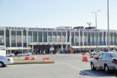 Συγκέντρωση λεωφορειούχων στο αεροδρόμιο Ηρακλείου