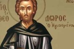 Εορτή του Οσίου Θεοδώρου, του Ηγιασμένου