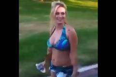 VIDEO: Δείτε τι έκαναν οι κάφροι στην κοπέλα!