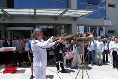 Λαμπρή υποδοχή της Ολυμπιακής Φλόγας από τον Δήμο Περιστερίου