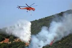 Η δασοπυρόσβεση ανατέθηκε σε τούρκικα και ρώσικα αεροπλάνα