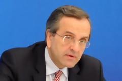 VIDEO: Το δίλλημα των νέων εκλογών επανέφερε ο Α. Σαμαράς στη συνάντηση με τον Σουλτς