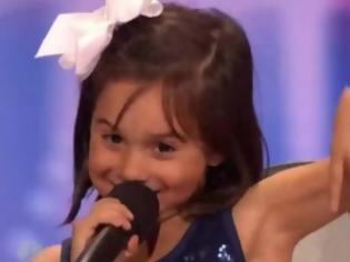 Φωτογραφία για Αμερική έχεις ταλέντο: Η 7χρονη star του You Tube που τρέλανε τους κριτές!