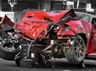 Φωτογραφία για Τα απομεινάρια μιας Ferrari [pics]