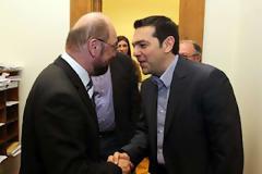 Τον Αλέξη τον... βάρβαρο περίμενε να δει ο Σουλτς!
