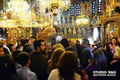 Εσπερινός και παράκληση για την καλή επιτυχία των μαθητών στο Ναύπλιο