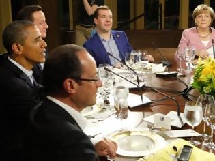 Φωτογραφία για Η κρίση στην Ευρωζώνη κυριαρχεί στη G8