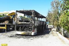 Κάηκε το πούλμαν της ομάδας πόλο του Ολυμπιακού!