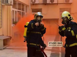 Φωτογραφία για Άσκηση από την Πυροσβεστική υπηρεσία Ναυπλίου στο νοσοκομείο της πόλης