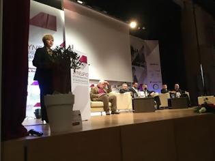 Φωτογραφία για Η ΥΜΑΘ Μαρία Κόλλια-Τσαρουχά, κεντρική ομιλήτρια στο Συνέδριο “Επιχειρηματική Επανεκκίνηση στην Περιφέρεια Δυτικής Μακεδονίας”