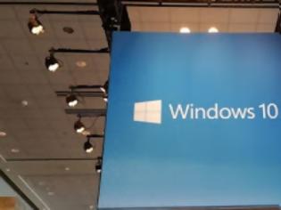 Φωτογραφία για Microsoft, με σελίδα ενημέρωσης των Windows 10