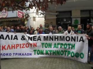 Φωτογραφία για Οι αγρότες κλείνουν την πρόσβαση στην Εγνατία Οδό